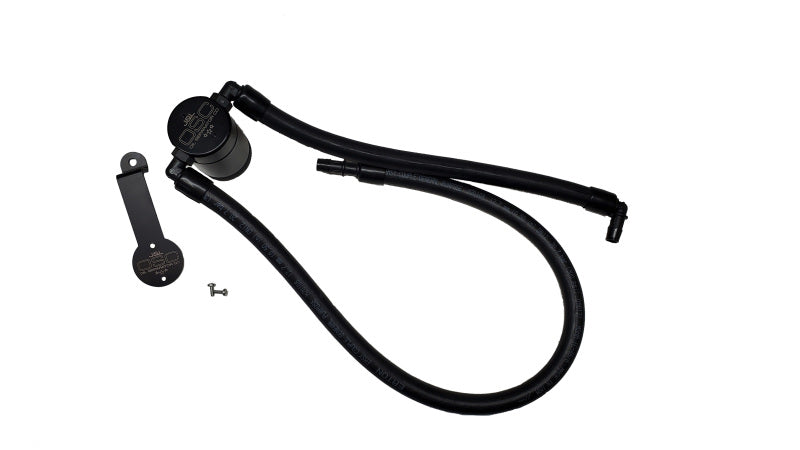 J&L 2021+ Jeep Wrangler 392 Oil Seperator 3.0 Passenger Side - Black Anodized