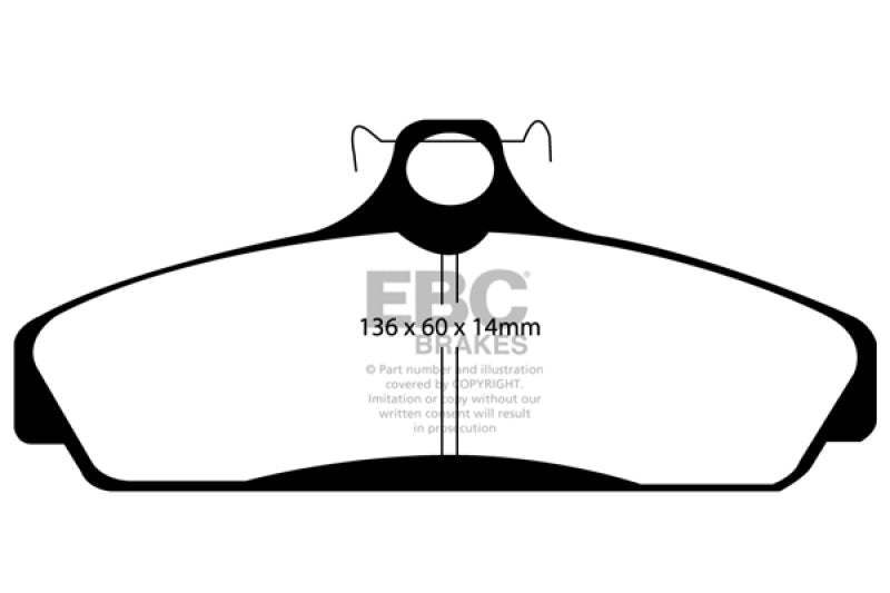 EBC Ultimax2 Brake Pad Sets