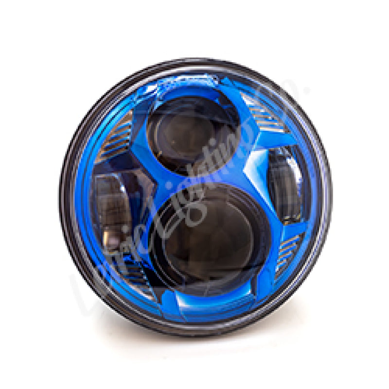 Letric Lighting 5.75-Inch Blue LED Powersports Light, Part Number letLLC-CC-5B