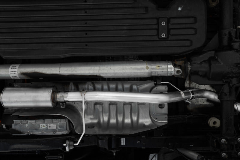 MBRP Armor Lite Resonator-Back Exhaust System S5221AL for 2021-2022 Ford F-150 PowerBoost Hybrid