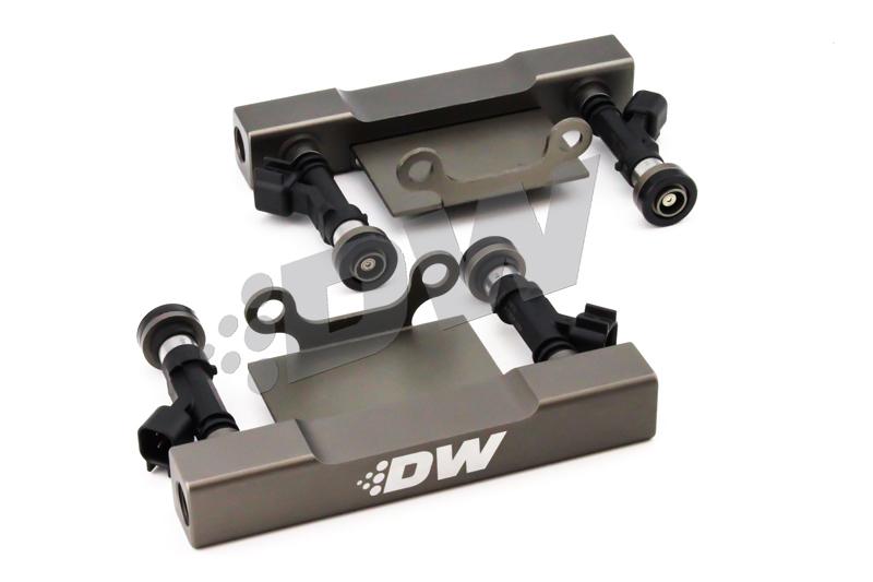 DeatschWerks DWK6-102-0750 Subaru WRX, STI and Legacy GT Top-Feed Fuel Rail Upgrade Kit with 750cc Injectors