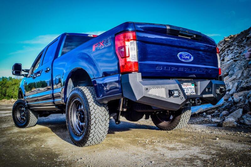 DV8 Offroad RBFF2-02 Rear Bumper for 2017+ Ford F-250, F-350 and F-450