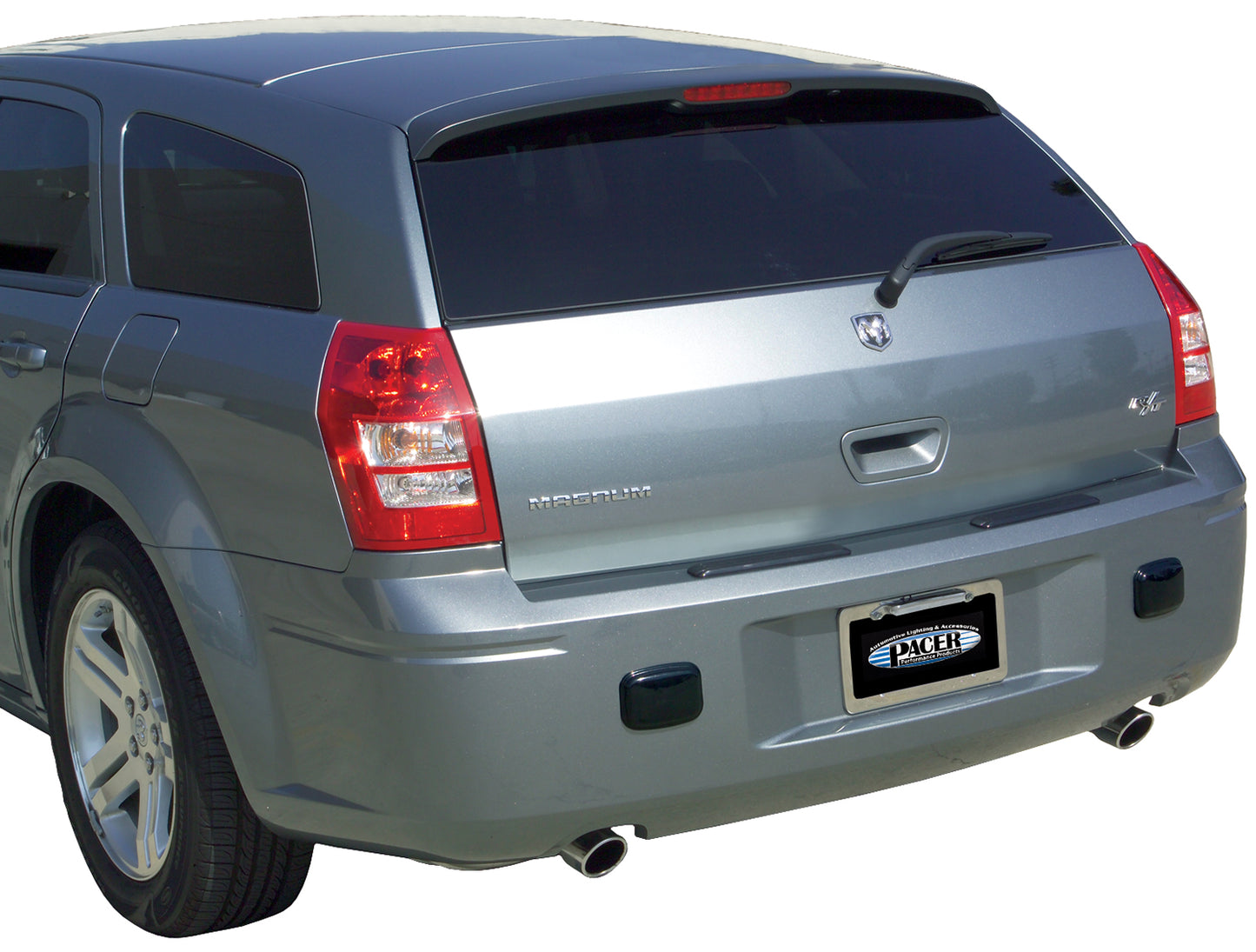 Pacer Performance - 25-535 - Bumper Guard Pad -  25-535 Bumper Protector Pads Black, Pair - P/N: 25-535