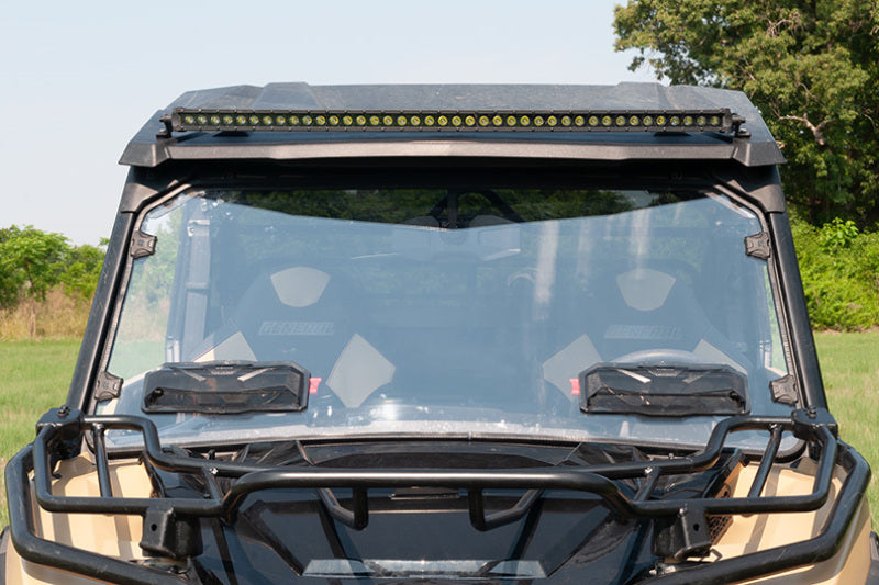 Seizmik 16-23 Polaris General 1000 /4/XP Pro-fit Tool-Less Windshield Vented Poly UV