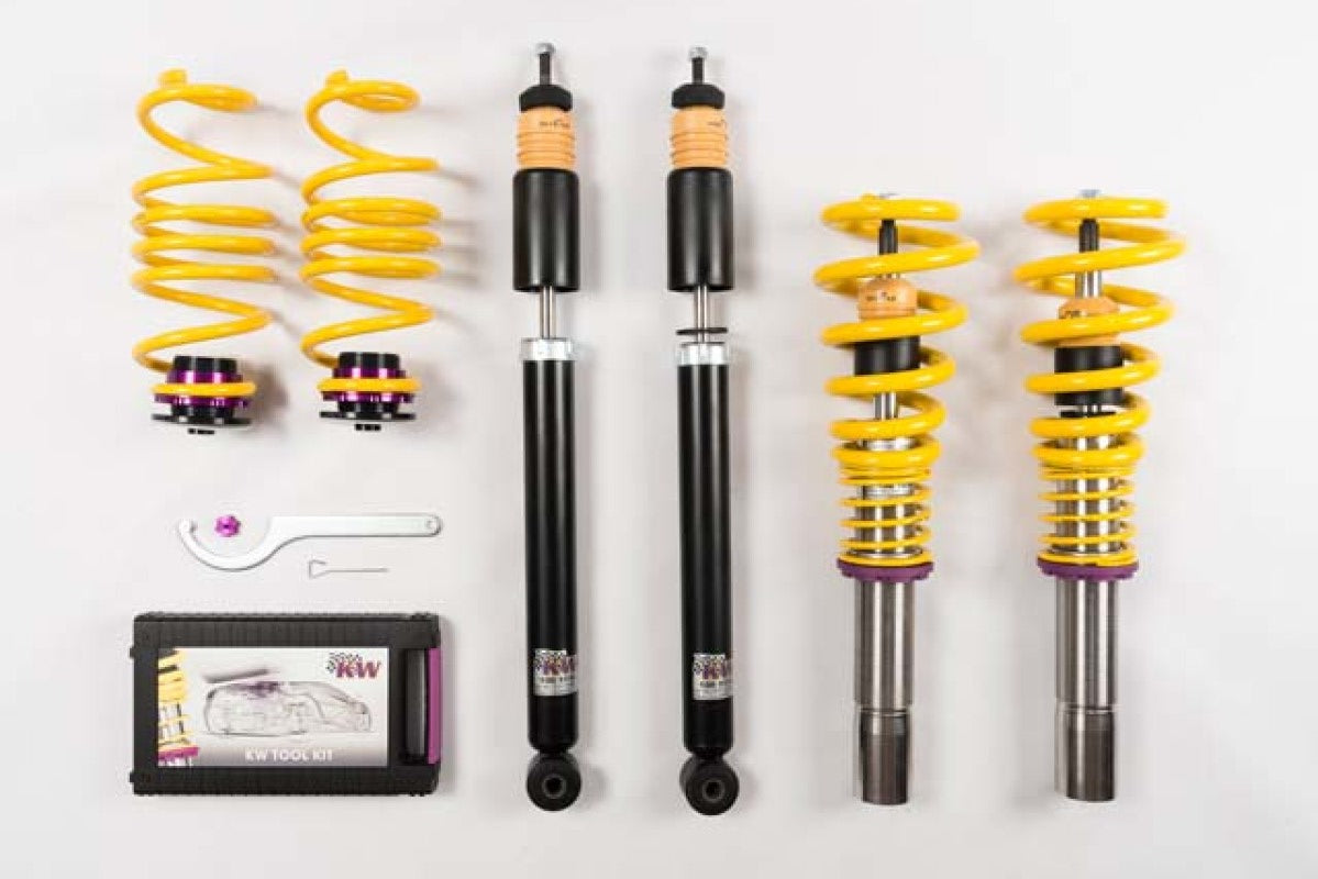 KW V1 INOX-LINE Coilover Kit KWS10210075 for 2009-2016 Audi A4 and S4 (B8) Sedan