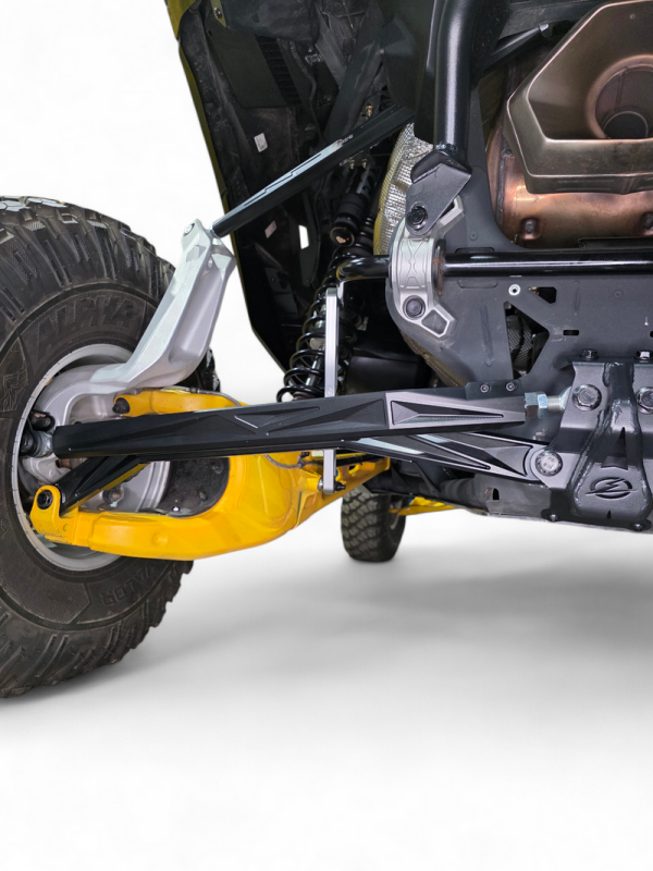 Elektric Offroad 2024+ Can-Am Maverick R High Clearance Radius Rods – Billet Aluminum Upgrade