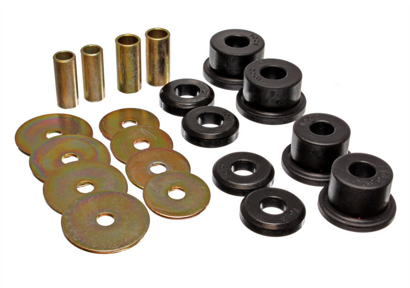 Energy Suspension eng5.4103G - 90-94 Mitsubishi Eclipse FWD Black Sub-Frame Bushing Set