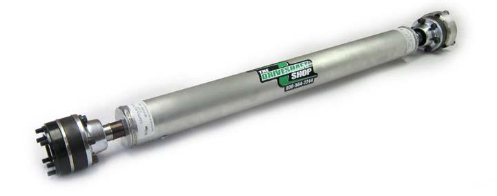 Driveshaft Shop DSS610294 4-Inch Aluminum Driveshaft for 2016–2019 Cadillac CTS with 8-Speed Automatic Transmission
