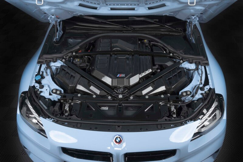 Dinan G80/G82/G87 Gloss Carbon Fiber Engine Cover with Matte Accents for BMW M2/M3/M4