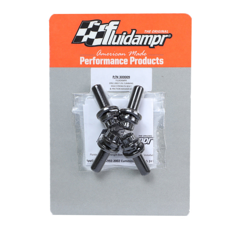 Fluidampr fdr300009 - 1989-2002 Dodge Cummins 5.9L 12V/24V High Strength Bolt Kit