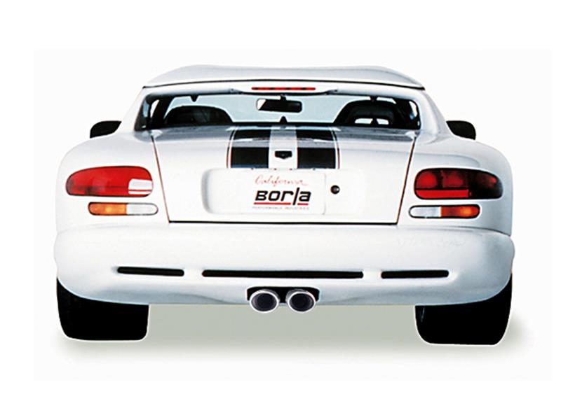 Borla 14663 S-Type Cat-Back Exhaust System for 1996–2002 Dodge Viper GTS and RT/10