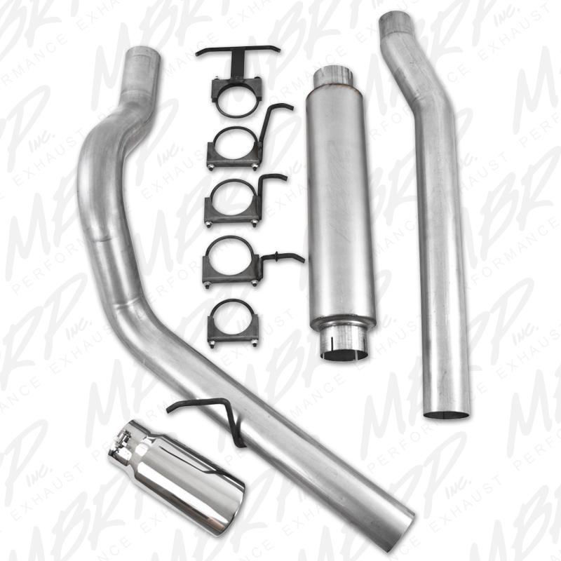 MBRP Armor Lite S6208AL Cat-Back Exhaust System for 2003-2007 Ford F-250 and F-350 Super Duty 6.0L