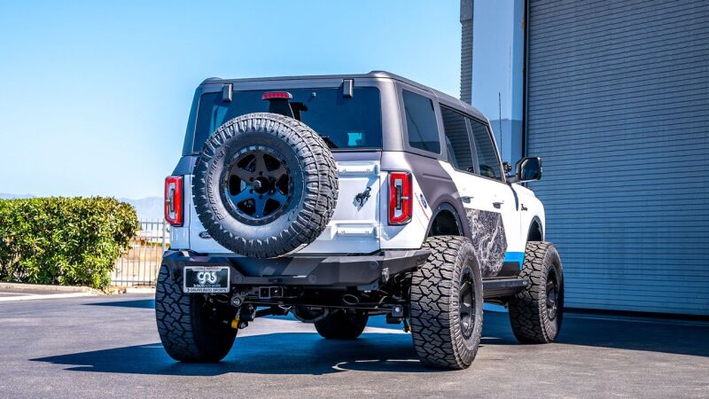 Borla 11976CB Touring Axle-Back Exhaust with Black Tips for 2021-2026 Ford Bronco 2.7L V6