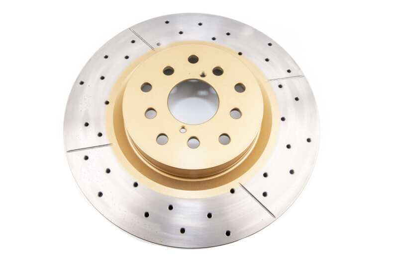 DBA 2650X-10 X Street Series Front Drilled and Slotted Brake Rotor for Subaru Legacy GT
