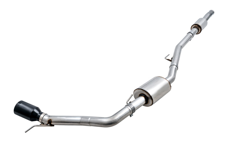 AWE 20-21 Jeep Gladiator JT 3.6L Tread Edition Cat-Back Single Side Exhaust - Diamond Black Tip