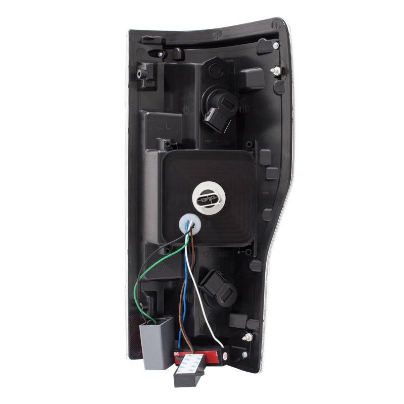 FORD F250/ F350/ F450 17 UP L.E.D T.L BLACK HOUSE CLEAR LEN