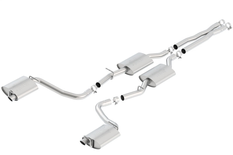 Borla ATAK Cat-Back Exhaust System 140637 for 2015-2022 Chrysler 300 and 2015-2018 Dodge Charger R/T 5.7L V8