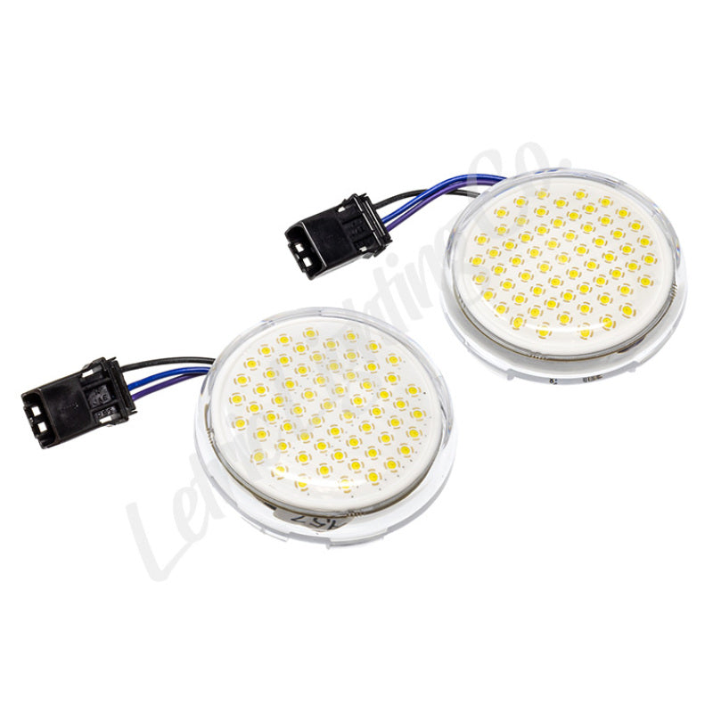 Letric Lighting CVO Deluxe White/Amber Switchbacks – letLLC-DJSWA