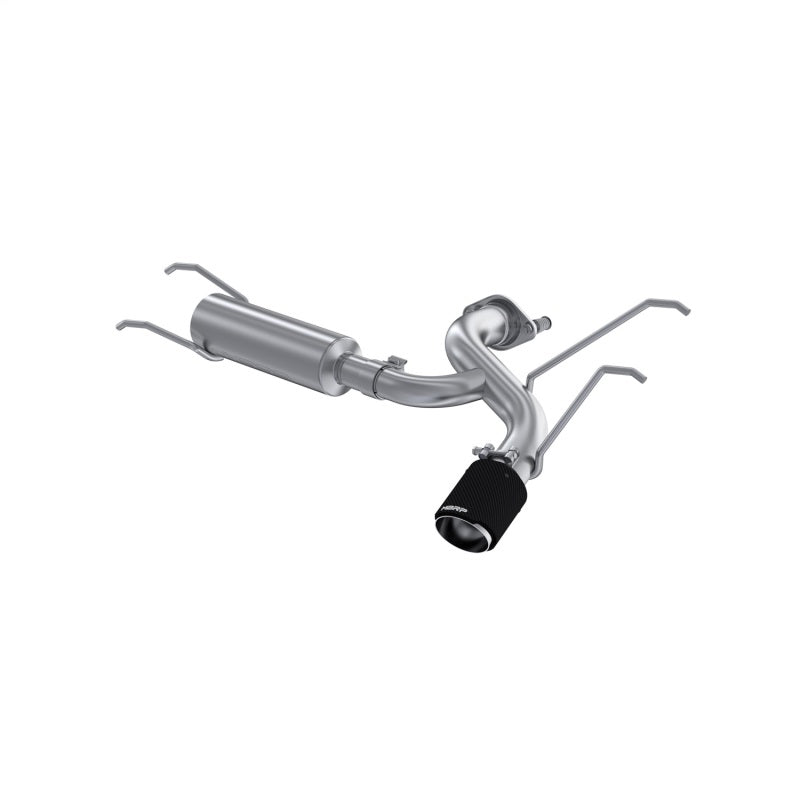 MBRP S44523CF Armor Pro 2.5-Inch Axle-Back Exhaust for 2016-2018 Mazda MX-5 Miata