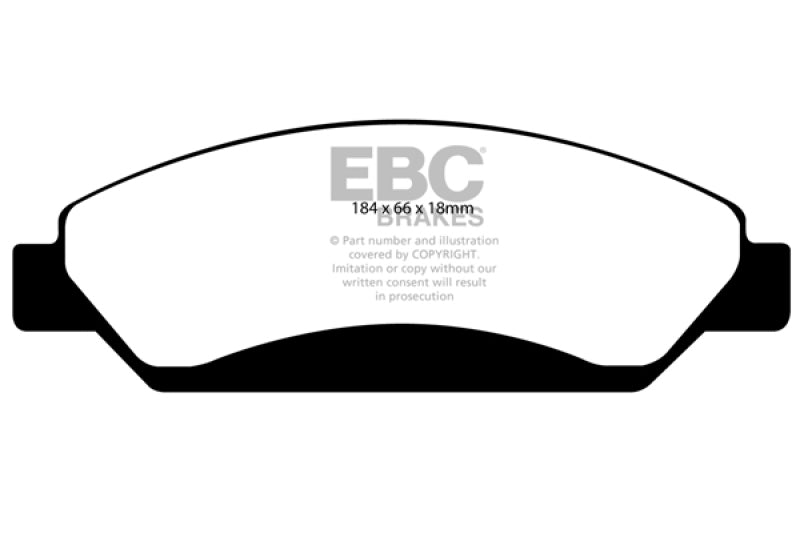 EBC Greenstuff Brake Pad Sets