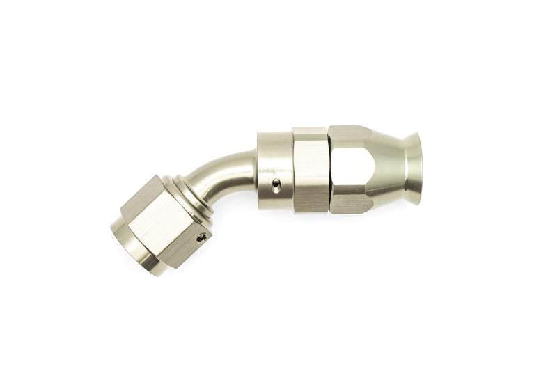 DeatschWerks DWK6-02-0851 6AN Female Swivel 45-Degree PTFE Hose End