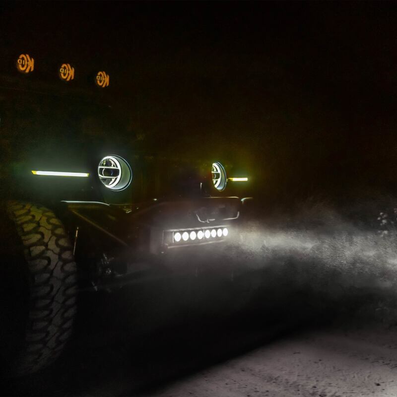 KC HiLiTES FLEX ERA LED Light Bar 10-Inch Clear Light Shield KCL5332