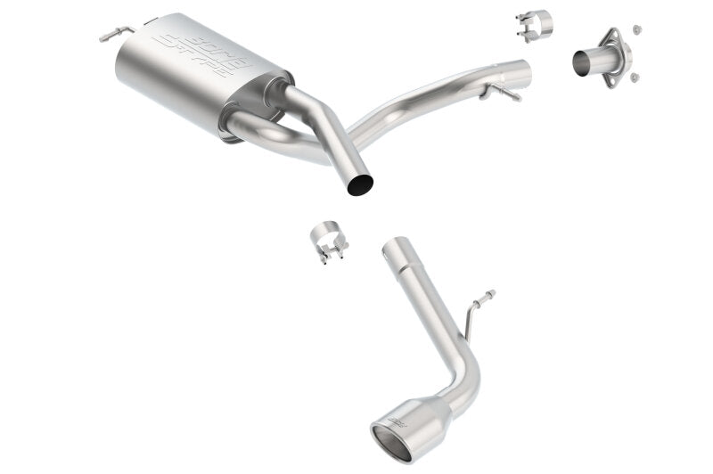 Borla S-Type Axle-Back Exhaust System 11743 for 2005-2010 Scion tC 2.4L