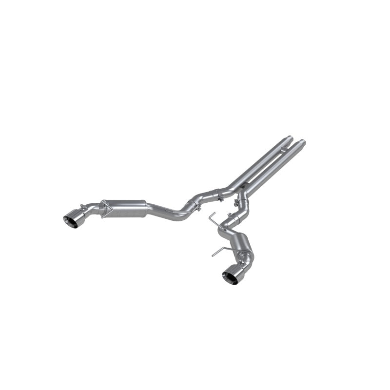 MBRP Armor Lite Cat-Back Exhaust System for 2015-2017 Ford Mustang GT 5.0, Part Number S7278AL