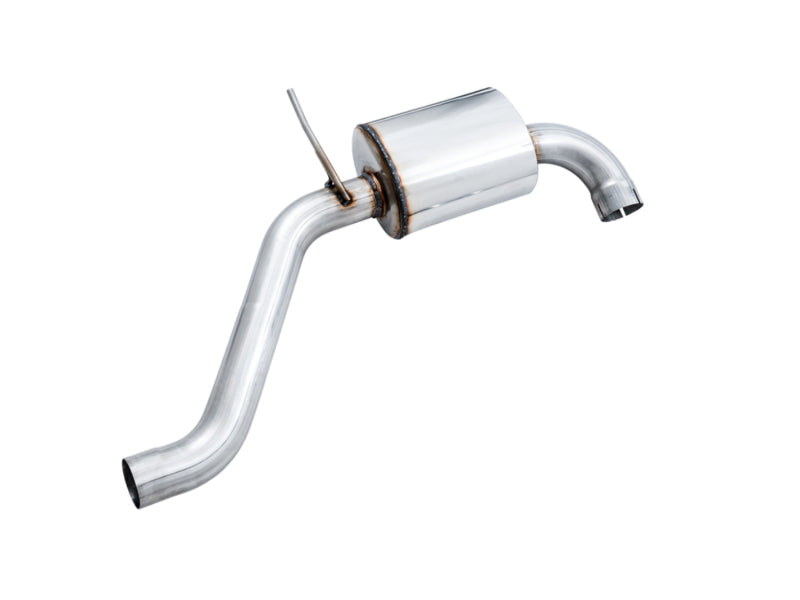 AWE Tuning 18-19 Volkswagen Jetta GLI Mk7 Track Exhaust - Diamond Black Tips (Fits High-Flow DP)