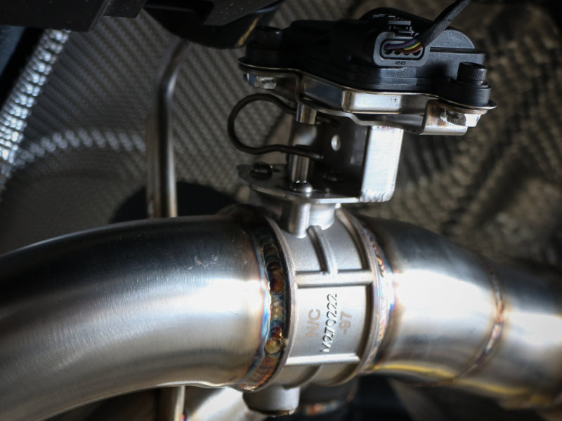 aFe POWER Takeda Cat-Back Exhaust System with Polished Tips for 2020–2023 Toyota GR Supra 3.0L Turbo, Part Number 49-36043-P