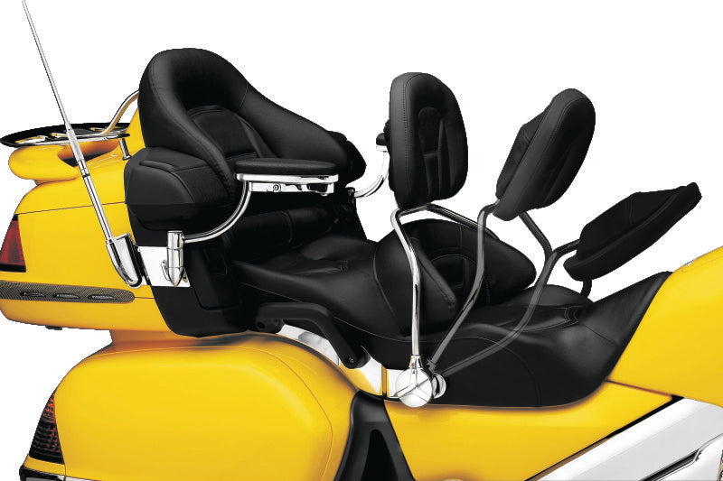 Kuryakyn 8990 Rider Backrest for Honda GL1800 Gold Wing, Chrome