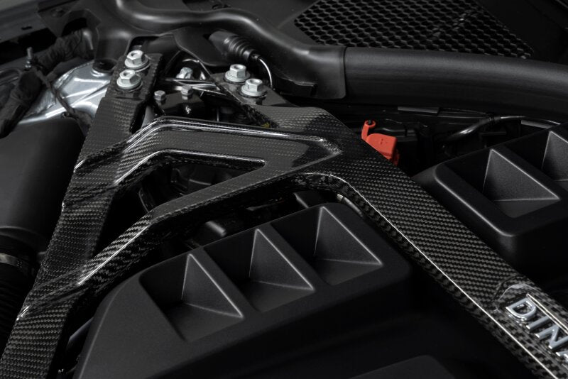 Dinan G80/G82/G83/G87 Gloss Carbon Fiber Strut Tower Brace for BMW M Series