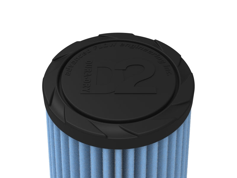 aFe POWER Universal Clamp-On Air Filter with D2 Dura-Dry Media, Part Number 21-30003V