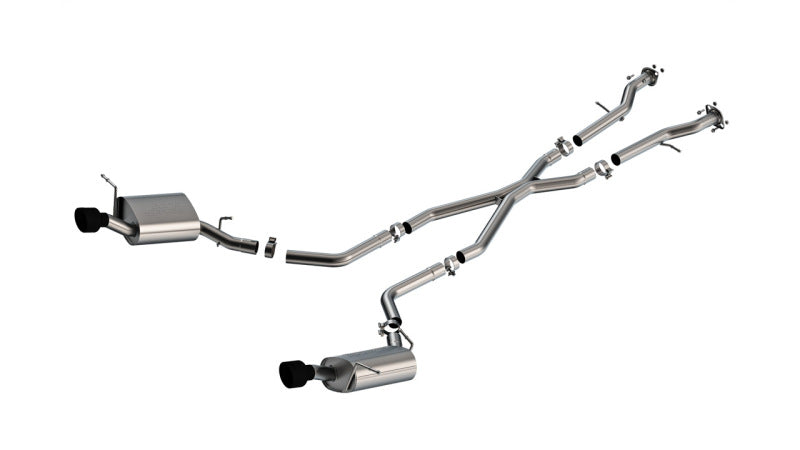 Borla 140449CB S-Type Cat-Back Exhaust System for 2011–2026 Dodge Durango 3.6L V6 and 5.7L V8