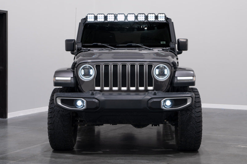 Diode Dynamics Elite Series Bi-LED Headlights for 2018-2023 Jeep Wrangler JL, Part DD5166