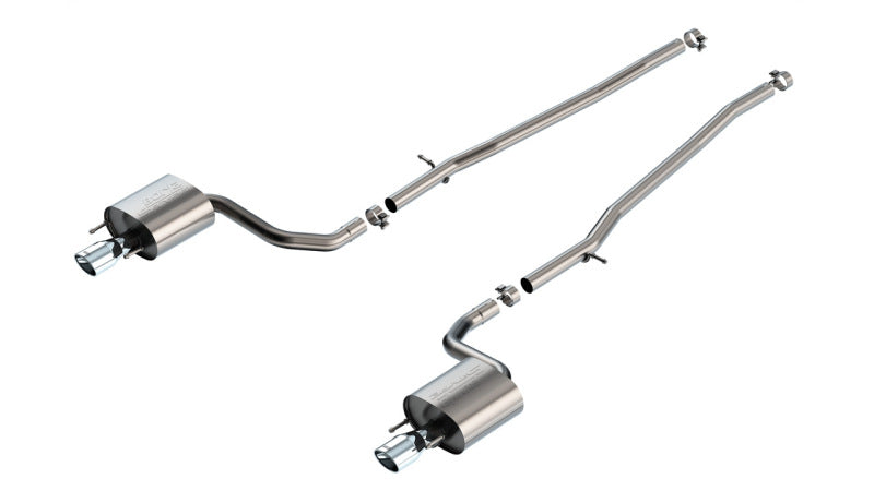 Borla 140956 S-Type Cat-Back Exhaust System for 2016-2017 Lexus IS200t and 2018-2024 IS300