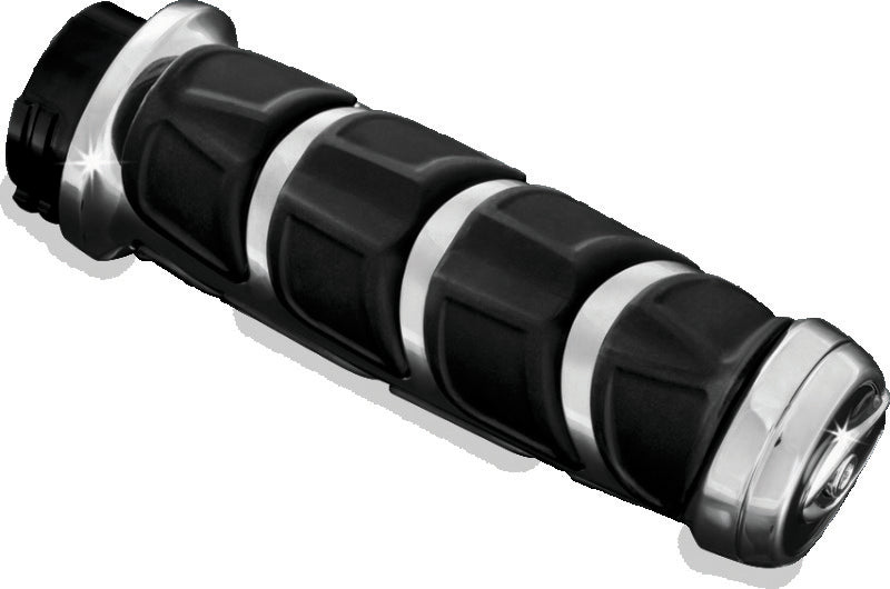 Kuryakyn Kinetic Throttle-By-Wire Motorcycle Grips, Chrome – Part 6352