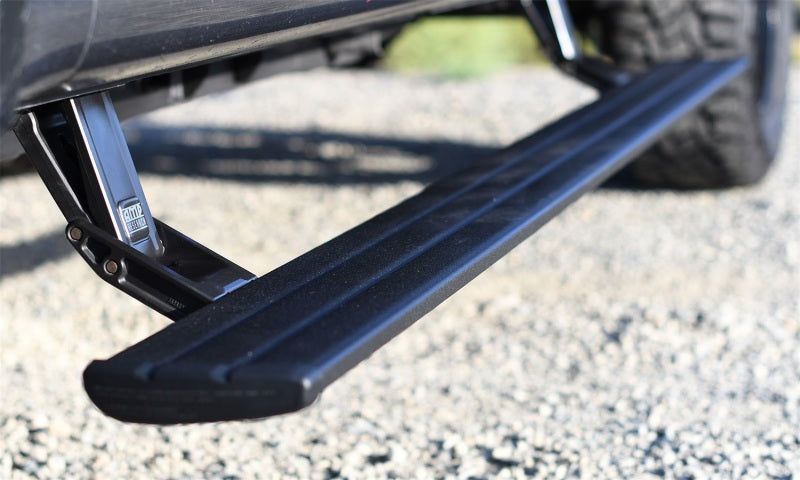AMP Research PowerStep SmartSeries Running Boards AMP86147-01A for 2015–2016 Chevy Silverado and GMC Sierra HD Crew and Double Cab