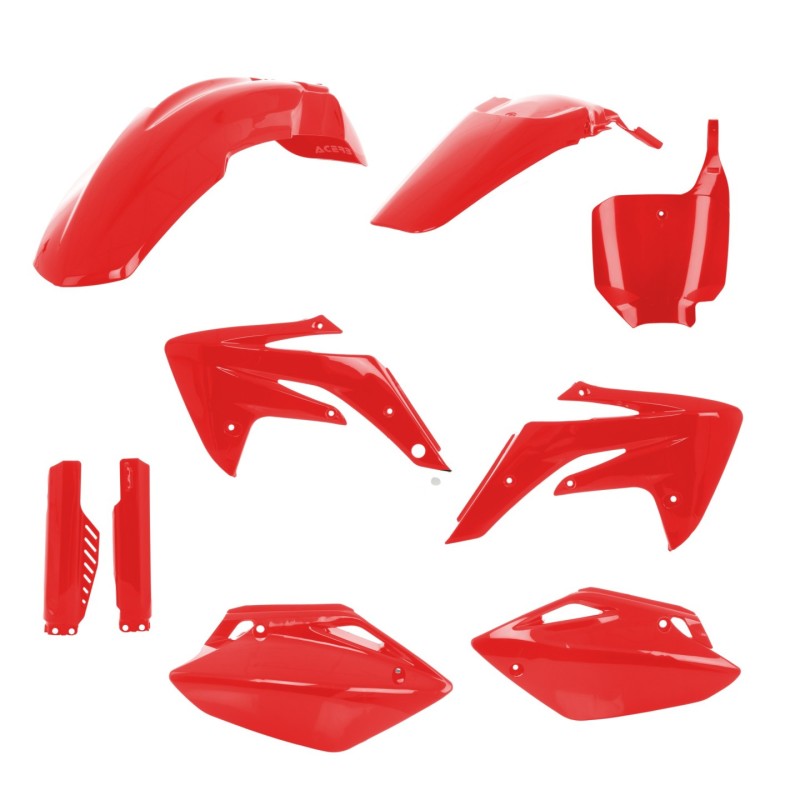 Acerbis 2007-2018 Honda CRF150R Full Plastic Kit, CR Red - acb2977570227