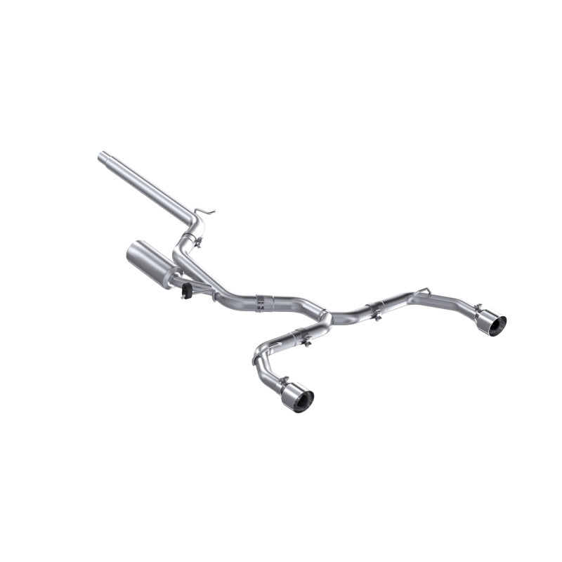 MBRP S4617304 Armor Pro Cat-Back Exhaust System for 2022-2024 Volkswagen Golf GTI MK8