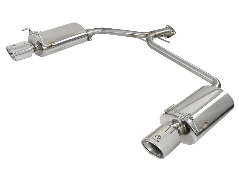 aFe Takeda Axle-Back Exhaust System 49-36604 for 2013-2016 Honda Accord Sport Sedan 2.4L L4