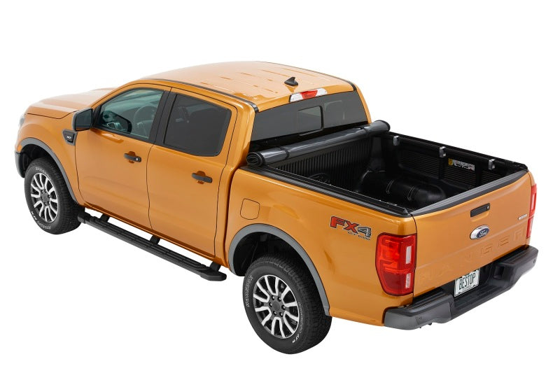 Bestop EZ-Roll Soft Tonneau Cover for 2019-2024 Ford Ranger with 6 ft Bed, Part Number BES19233-01