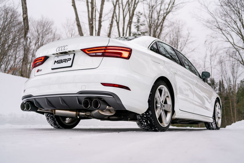 MBRP Armor Pro Cat-Back Exhaust System for 2015-2019 Audi S3, Part Number S4601304