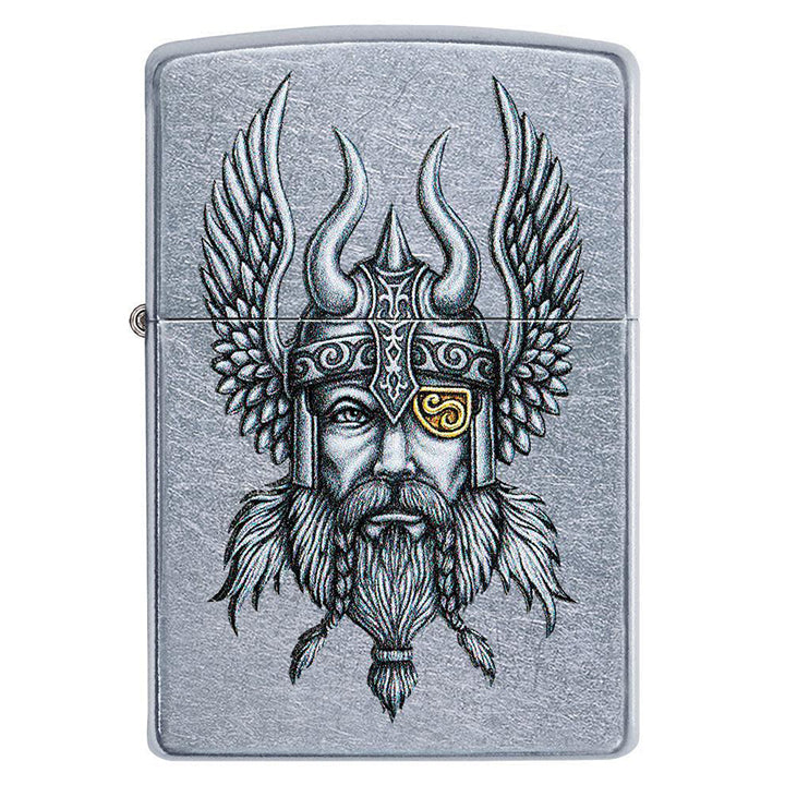 Zippo 207 Viking Warrior Design Windproof Lighter