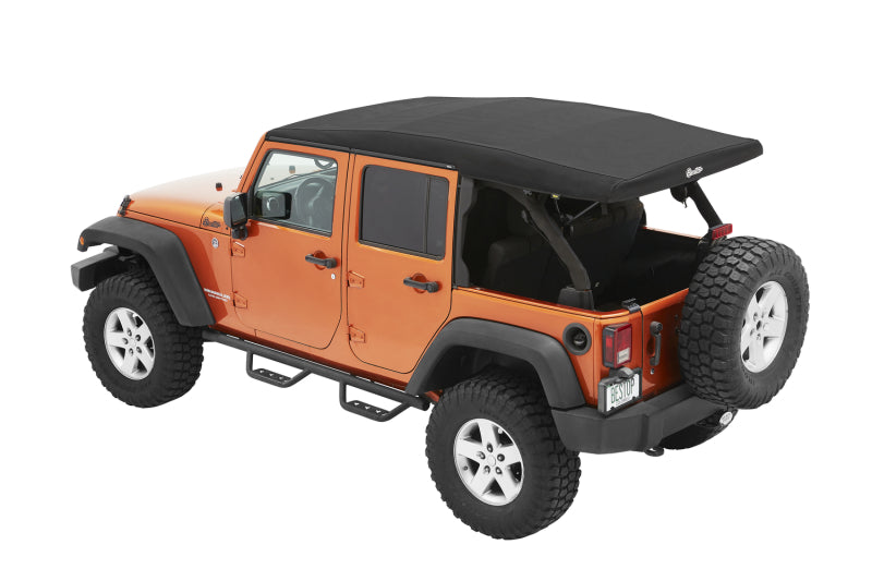 Bestop Supertop Ultra for Jeep Wrangler JK 4-Door (Premium Black Twill) – Model 1023457