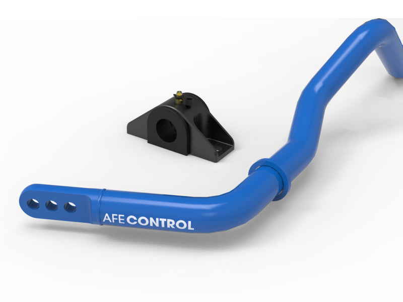 aFe Control Rear Sway Bar for 2016-2024 Infiniti Q50/Q60 3.0L V6 Twin-Turbo, Blue - 440-711001RL