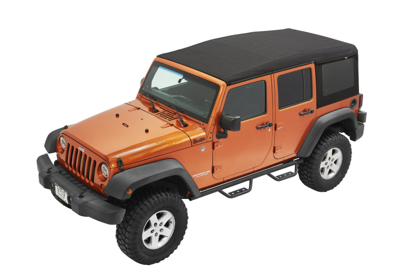 Bestop Supertop Ultra for Jeep Wrangler JK 4-Door (Premium Black Twill) – Model 1023457
