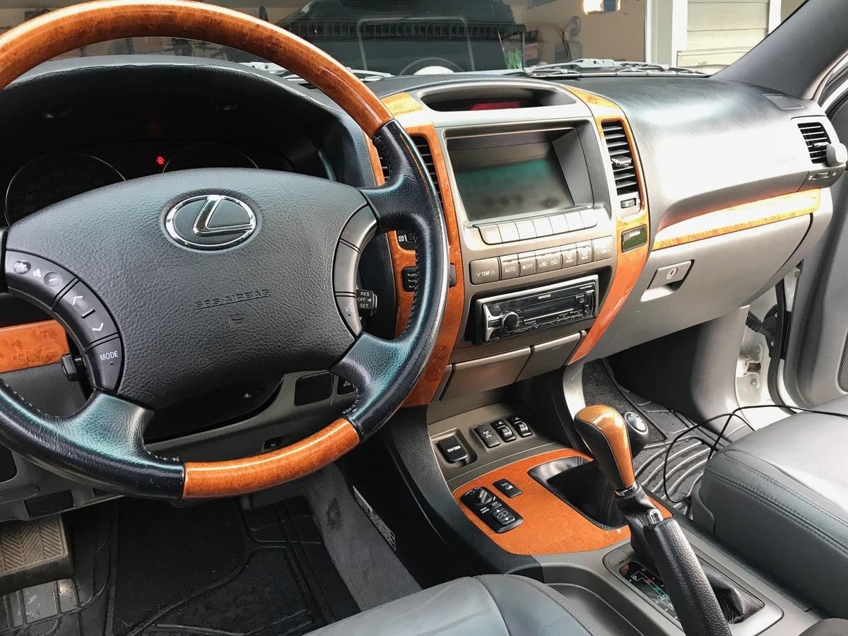 Beat-Sonic Stereo Replacement Kit for 2003-2009 Lexus GX 470 With Factory Navigation - MVA-81