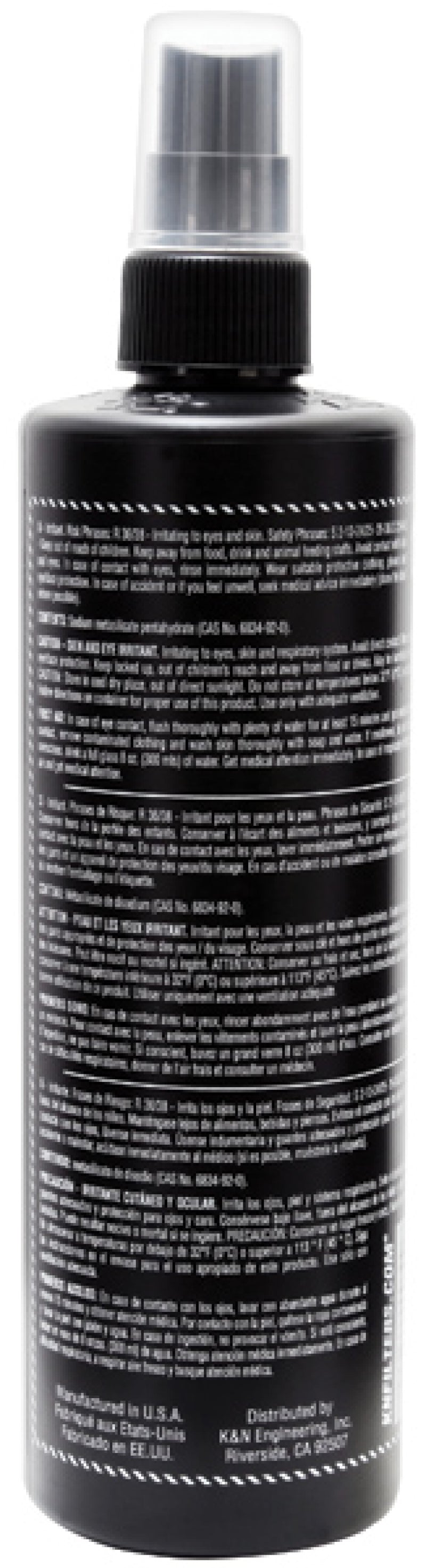 K&N Engineering 99-0606 Power Kleen Air Filter Cleaner, 12 oz Pump Spray