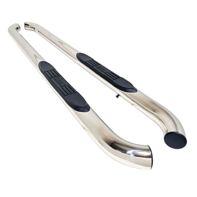 Westin E-Series 24-26 Inch Stainless Steel Nerf Step Bars for Toyota Tacoma